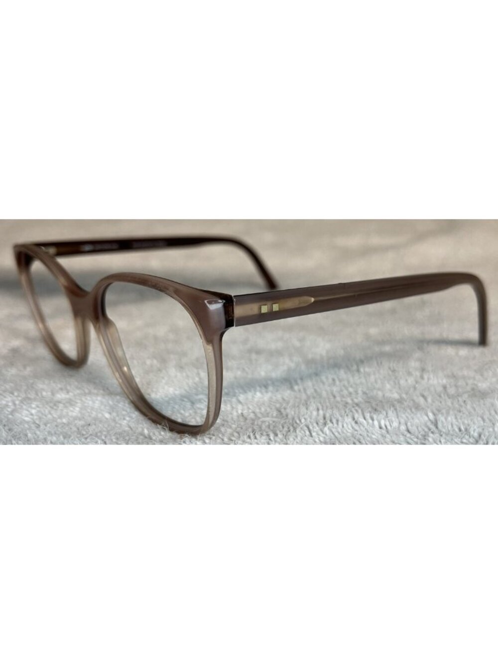 Götti Switzerland SALY BTC Pale Nude Clear Full Rim Eyeglasses Frames 53-15-140